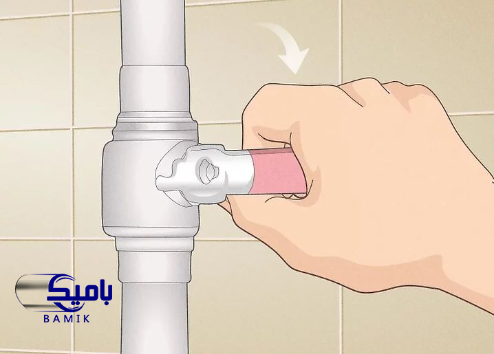 بستن ورودی آب