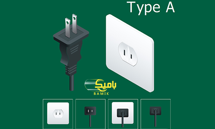 نوع A پریز برق