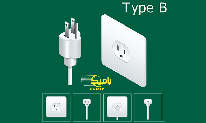 نوع B پریز برق